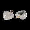 Natural Quartz Crystal Pendants G-E603-01G-10-2