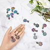 14Pcs Snowflake #5 Zinc Alloy Replacement Zipper Sliders FIND-GF0005-70A-3