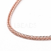 925 Sterling Silver Wheat Chains Necklace for Women STER-I021-03A-RG-2