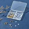 12Pcs 3 ColorS Brass Screw On Clip-on Earring Findings KK-FS0001-32-8