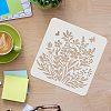Plastic Reusable Drawing Painting Stencils Templates DIY-WH0172-465-3