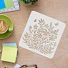 Plastic Reusable Drawing Painting Stencils Templates DIY-WH0172-465-3