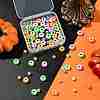 102Pcs 6 Colors Opaque Printed Acrylic Beads OACR-FS0002-36-7