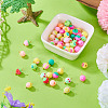 50Pcs Fruits Theme Handmade Polymer Clay Pendants CLAY-TA0007-08-5