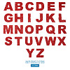 Alphabet Rhinestone Patches FW-TAC0001-01A-23