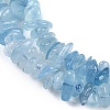 Natural Aquamarine Beads Strands G-E271-96B-3