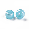 Plastic Pearlized Beads KY-R019-01F-2