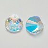 K9 Glass Rhinestone Pendants X-GLAA-F083-02B-06-2