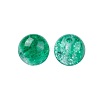 5 Colors Spray Painted & Baking Paint Crackle Glass Beads CCG-X0010-08-8mm-3