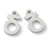 Non-Tarnish 304 Stainless Steel Charms STAS-G244-01D-2
