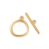 Brass Toggle Clasps KK-U024-01G-1