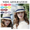 12Pcs 12 Colors Elastic Adjustable Hat Sweatband DIY-AB00023-4