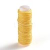 Waxed Polyester Cord YC-WH0007-03B-28-2