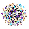 200Pcs 10 Colors Electroplated Synthetic Non-magnetic Hematite Beads G-TA0002-10-2