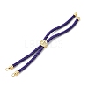 Cotton Cord Bracelet Making KK-F758-03-07-G-2