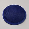 Imitation Hemp Round Fascinator Hat Base for Millinery AJEW-WH0472-45A-05-1