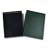 Rhombus Textured Cardboard Jewelry Boxes CBOX-T006-01C-1