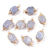 Natural Agate Links Connectors G-T131-99C-1