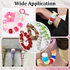80Pcs 8 Colors Imitation Rabbit Hair European Beads FIND-PH0027-68A-5