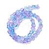 Transparent Glass Beads GLAA-F112-04A-4