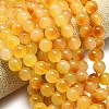 Natural Malaysia Jade Beads Strands G-L645-C01-12mm-27-3