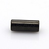 304 Stainless Steel Smooth Surface Magnetic Clasps with Glue-in Ends Fit 5mm Cords STAS-O042-B-15-2
