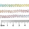Transparent Painted Glass Beads Strands LS-DGLA-A034-T3mm-A15-3