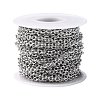 Tarnish Resistant 304 Stainless Steel Cable Chains CHS-R008-12-3