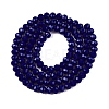Opaque Solid Color Imitation Jade Glass Beads Strands EGLA-A044-P3mm-D07-3