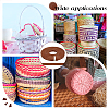 20M Handmade Woven Paper Rattan OCOR-WH0101-34C-7