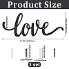 Iron Art Word Love Wall Ornaments HJEW-WH20004-18EB-2