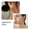 Craftdady DIY Wing Drop Earrings Making Kit DIY-CD0001-38-7