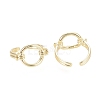 Brass Cuff Rings RJEW-F103-01-G-2