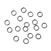 Iron Split Rings JRD6MM-01B-NF-2