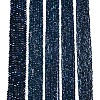 Electroplate Opaque Solid Color Glass Beads Strands EGLA-A044-P3mm-L16-2