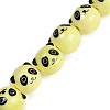 Handmade Porcelain Beads Strands PORC-P029-02E-1