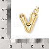 Alloy Enamel Pendants ENAM-S023-01G-V-4