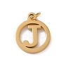 304 Stainless Steel Charms
with Jump Ring STAS-R001-02G-J-1