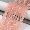 Transparent Glass Beads Strands X1-EGLA-A034-T4mm-MB21-2