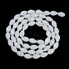 Electroplate Imitation Jade Glass Beads Strands EGLA-N013-J8mm-D03-2