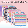 24Pcs 12 Styles Scrapbook Paper Pads DIY-WH0028-47B-2