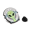 Saucer Man Enamel Pins JEWB-P039-08EB-01-3