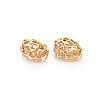 Brass with Clear Cubic Zirconia Pendants KK-S356-763-2