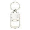 1Pc Zinc Alloy Cabochon Settings Bottle Openers AJEW-YW0002-15-1