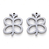 Tarnish Resistant 304 Stainless Steel Pendants STAS-N092-07-2