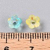 Frosted Transparent Acrylic Beads OACR-N137-72H-4
