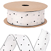 1Roll Printed Polyester Chiffon Ribbons OCOR-CY0002-35C-6