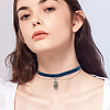 Tibetan Style Alloy European Dangle Charms PALLOY-PH0005-84AS-5