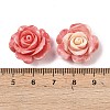 Synthetic Coral Dyed Carved Beads SHEL-Z003-03B-3
