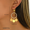 Elegant Middle Eastern Style Zinc Alloy Chandelier Earrings RG4229-1-3